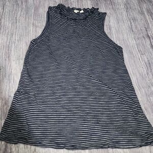 *5 for $25* Gap Striped Sleeveless‎ Tank Top - Navy Blue and White Stripes XS
